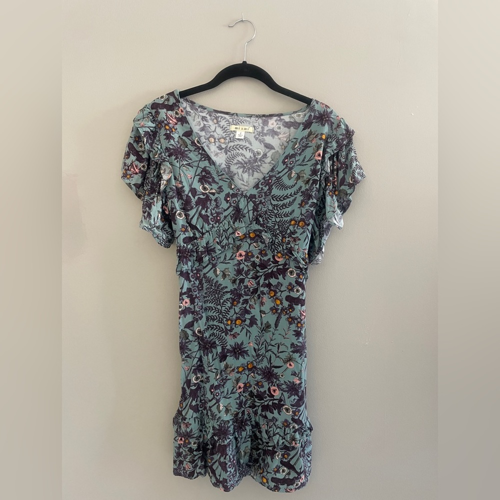 floral mini dress, worn once